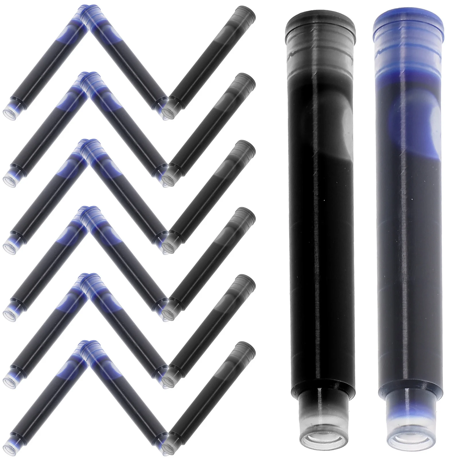 

100 шт. сменные стержни для фонтана, канцелярские принадлежности, школьная ручка для практики, чернила, многофункциональные аксессуары для авторучек