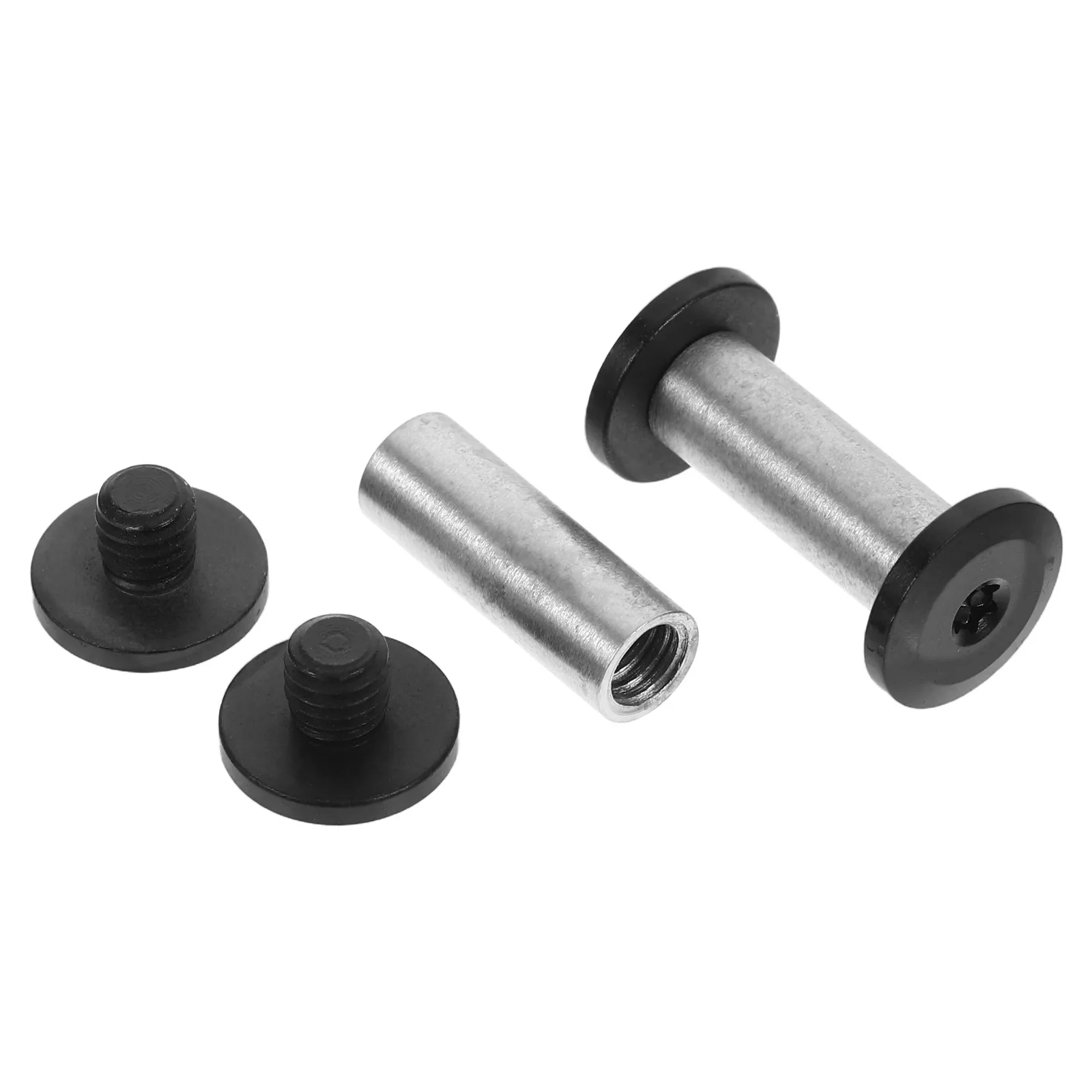 2Pcs Locking Latch Spindle Pins Knife Handle Stainless Steel Rivets Bolts Fasteners DIY Knife Making Projects Craft Brads