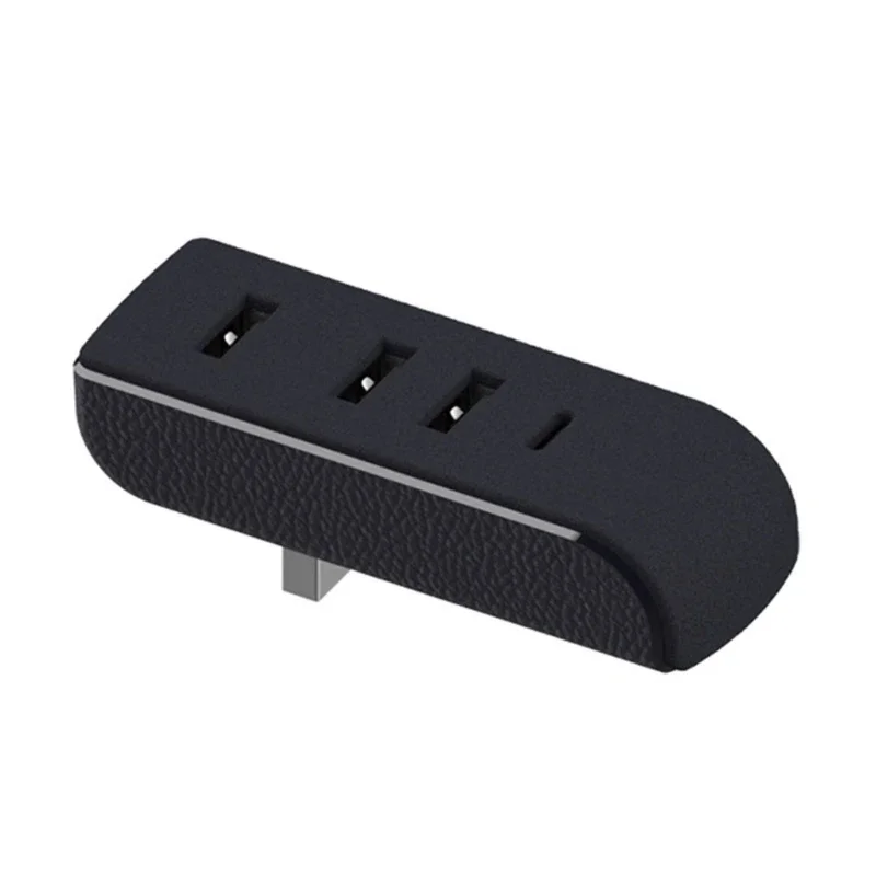 

Glovebox Data Transfer Adapter 4 In 1 Game Co-pilot USB Spiliter For Model 3 Y