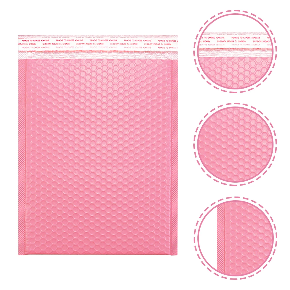 

25 Pcs Bubble Bag High-strength Envelopes Mailing Bags Small Mailers Clothing Air Film Wrap Waterproof Padded Liner