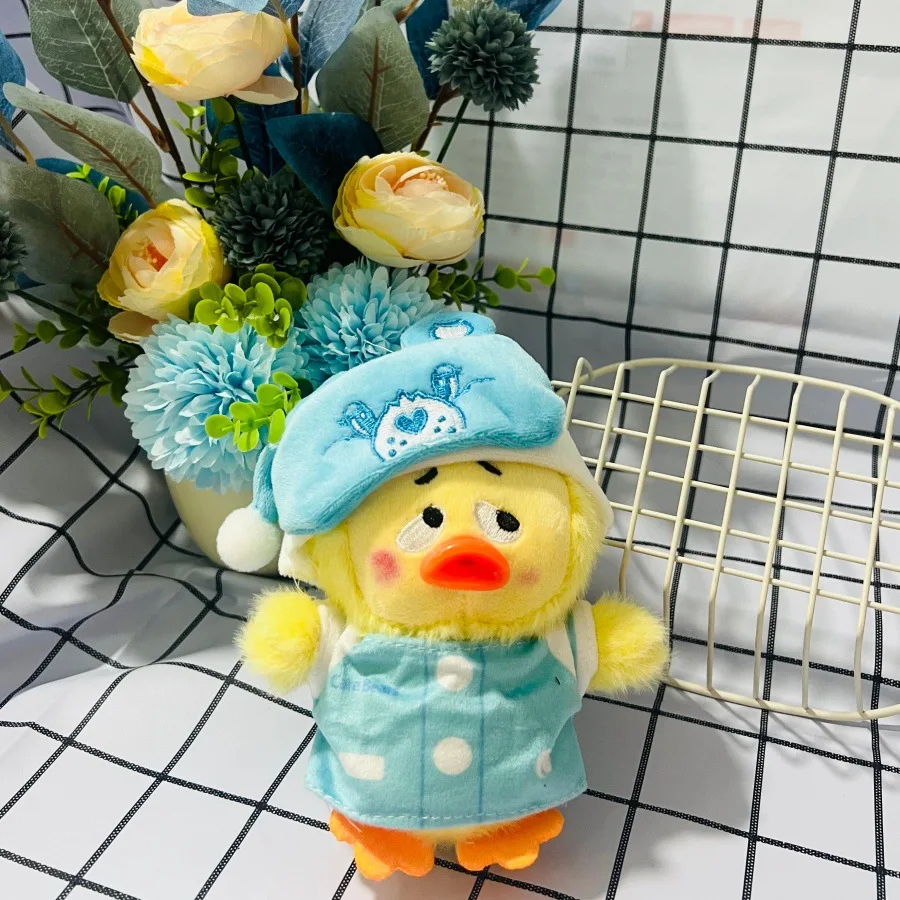 พวงกุญแจตุ๊กตาเป็ดเรนโบว์รุ่นใหม่ น่ารัก ตกแต่งสไตล์อนิเมะ ของขวัญเทศกาล