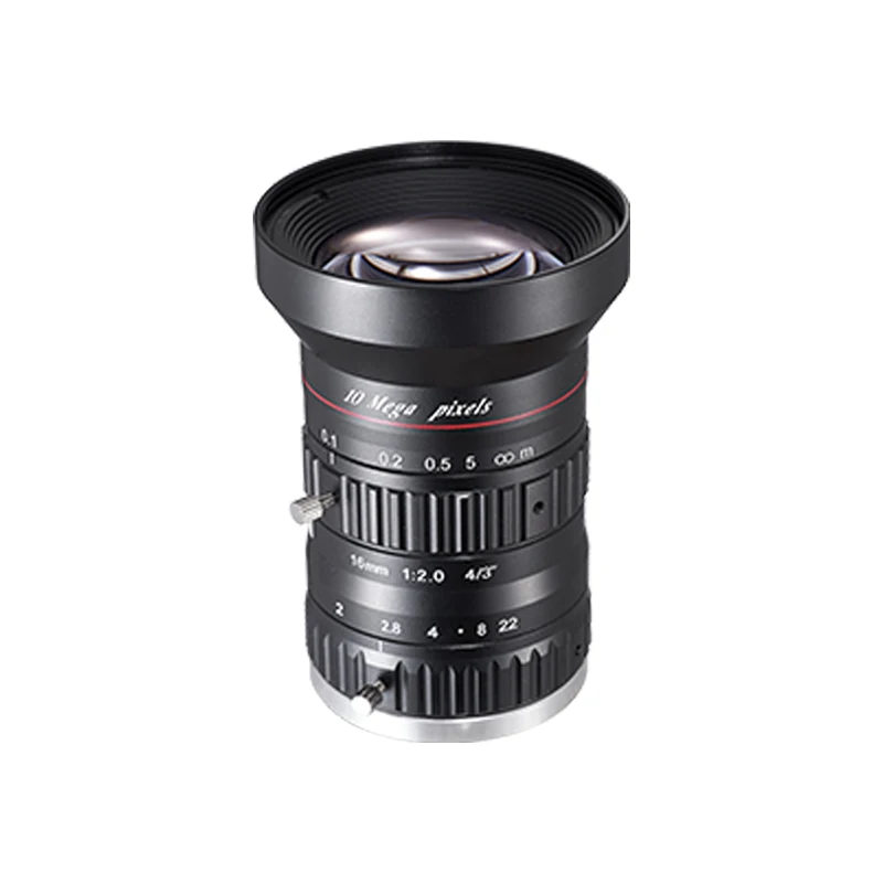 HIKROBOT SA1620M-10MP 대형 앵글 고정 초점 산업용 FA 머신 비전 렌즈, 10MP 16mm F2 4/3 인치 C 마운트