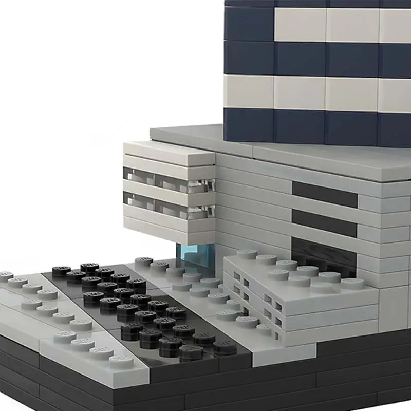 Sammlung Serie Eureka Tower Bausteine Stadt Wolkenkratzer Architektur DIY Modell Montage Ziegel kinder Weihnachten Spielzeug