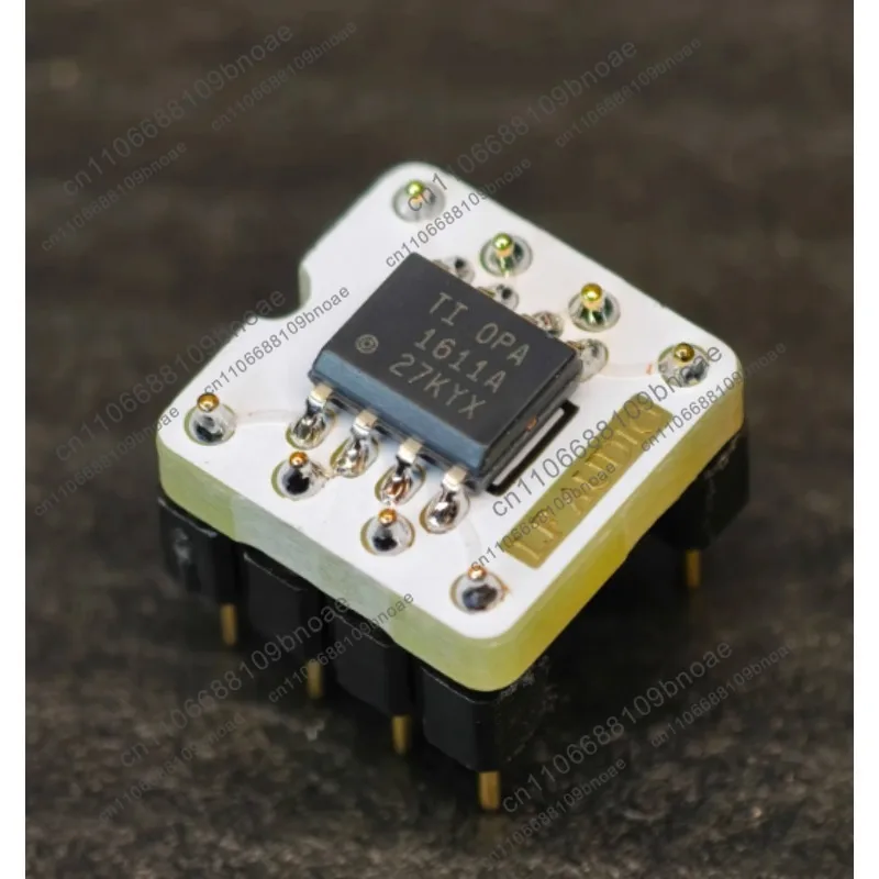 1pcs OPA1611 Single Operational Amplifier Audio TI SoundPlus HiFi Audiophile Upgrade Mill-Max Gold-Plated Pins