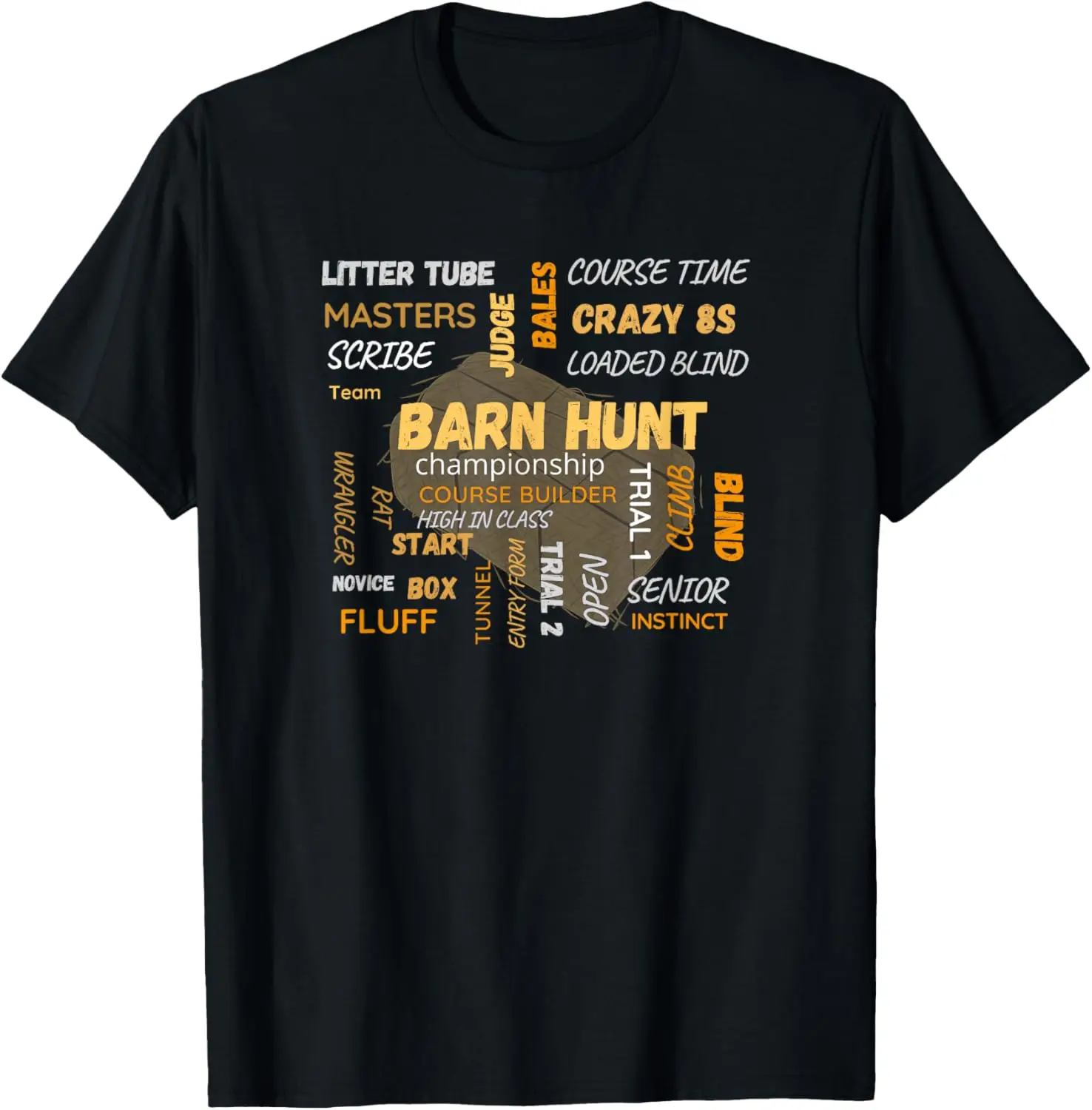 

Barn Hunt Enthusiast Gear T-Shirt