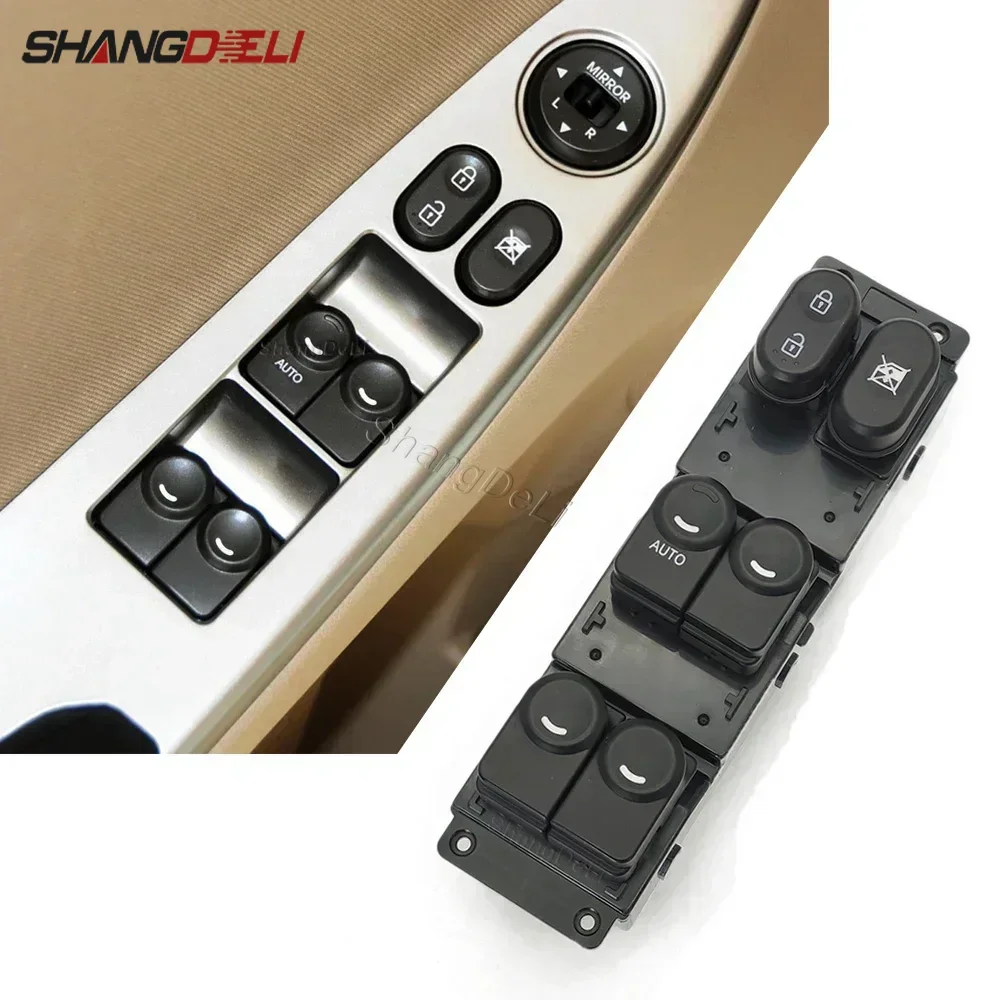 1 interruptor de Control de ventana de coche botón de interruptor de elevador de energía para Hyundai Accent VERNA SOLARIS 2010-2016