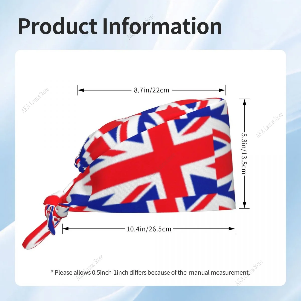 Verenigd Koninkrijk Verpleegaccessoires Scrub Hoed Chirurgie Cap Tandarts Dier Lab Cap Scrub Cap Anesthesie Scrub Cap