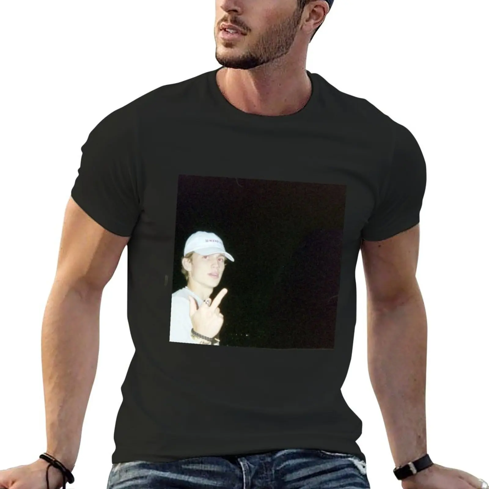

Vinnie hacker T-Shirt tees anime figures tops mens plain t shirts