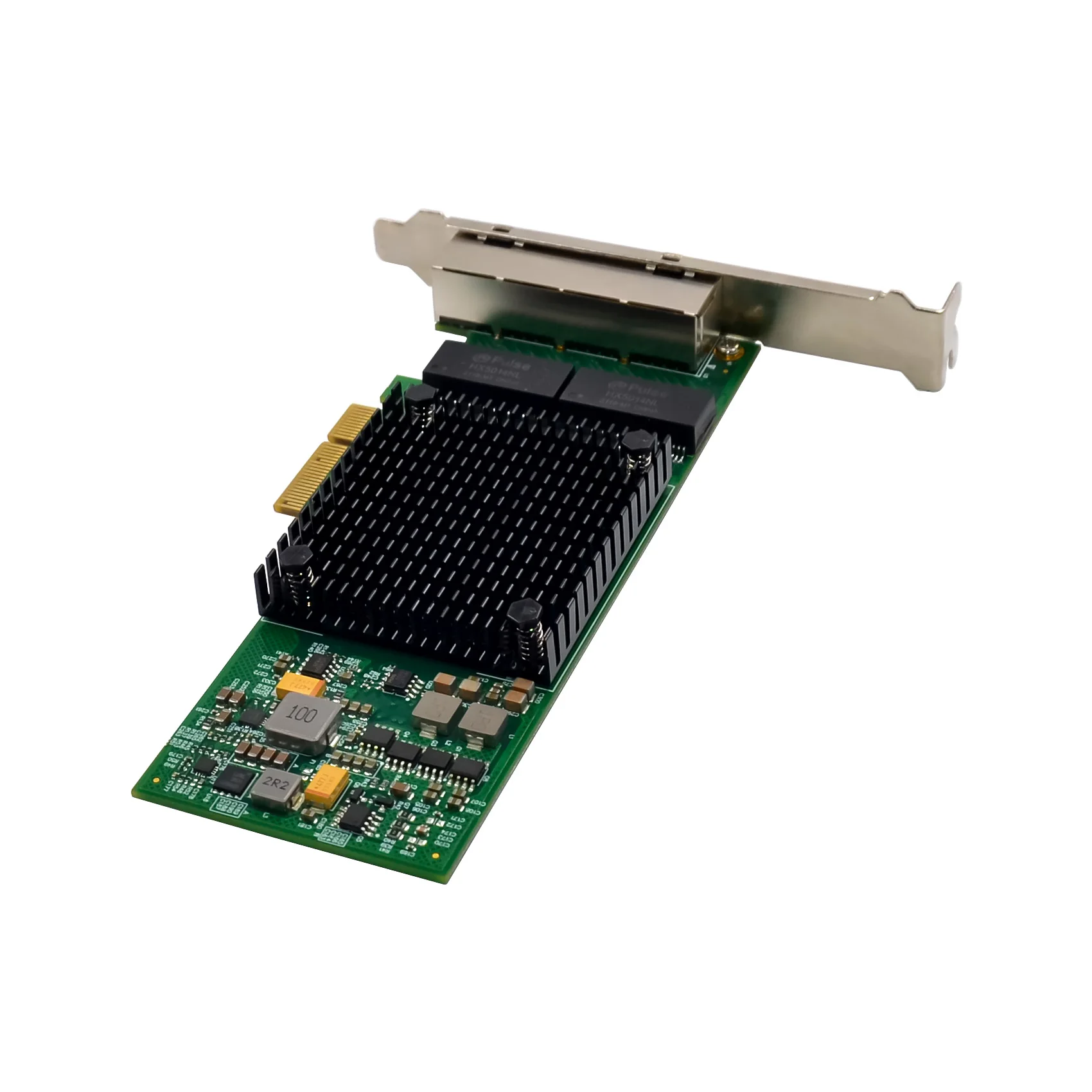 SUNWEIT ST7308 PCIe X4 クアッド RJ45 ギガビット イーサネット NIC インテル NHI350AM4 ポート ネットワークカード 1G I350-T4