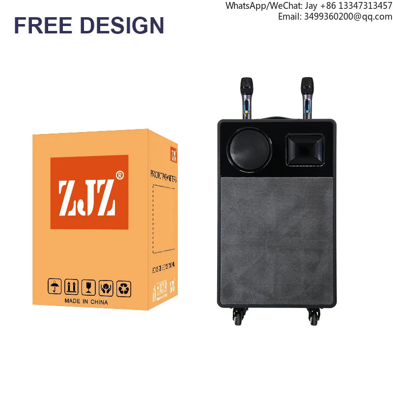 

Высококачественная профессиональная активная Bluetooth-колонка из дерева мощностью 200 Вт, 15-дюймовая музыкальная колонка для компьютера