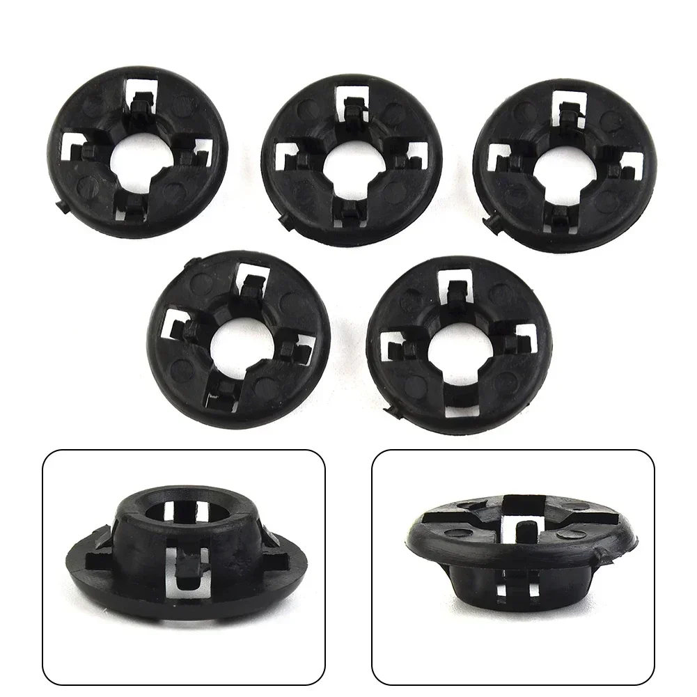 5 pcs ABS Black Plastic Hood Support Prop Rod Grommet Fit For Toyota Corolla Matrix Tacoma Scion XA XB Prop Rod Grommet Parts