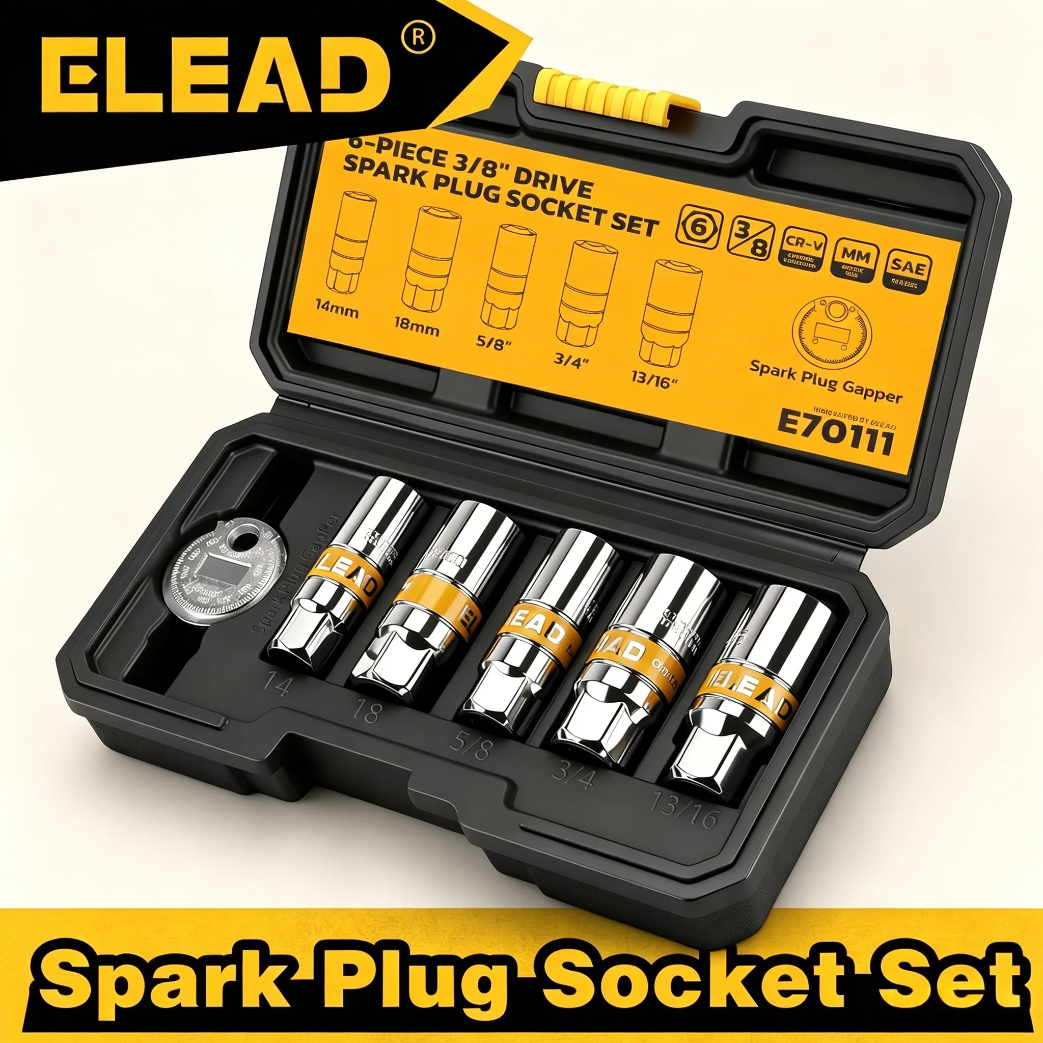 ELEAD 6Pcs 3/8