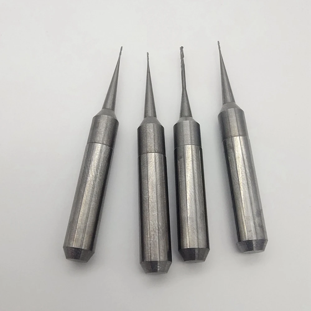 Zirkonzahn-Fresagem Bur para substituição de PMMA, CAD e CAM, 6mm Shank, 0.5mm, 1.0mm, 2.0mm, FR6005, FR6003, FR6001