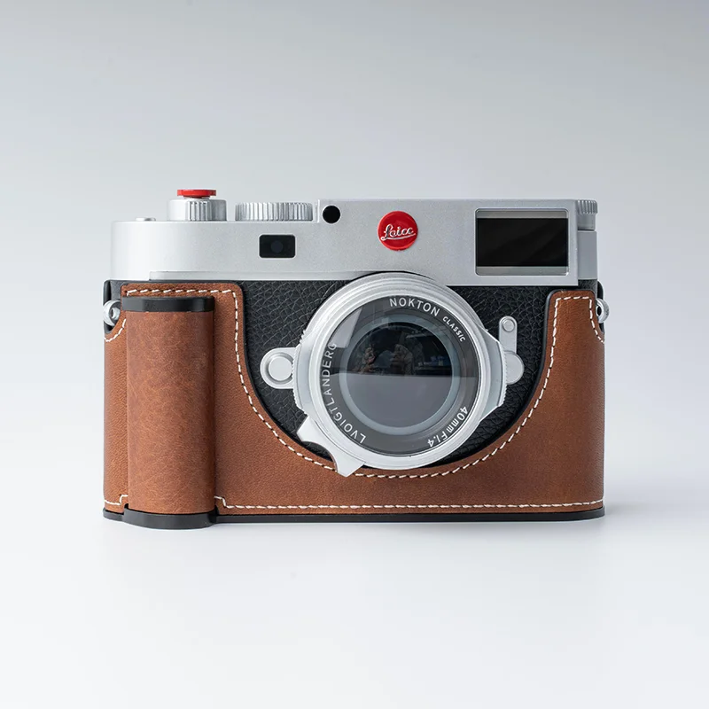 

Сумка для фотоаппарата ручной работы для Leica M11 M11PMEV1, кожаный чехол из натуральной кожи, основа с ручкой m11, защитная