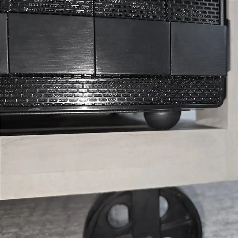 N04r 1.25 Polegada pés de isolamento de pára-choques de hemisfério de silicone, 8 pacotes almofadas de isolamento de alto-falante antiderrapantes, para pequenos picos de alto-falante