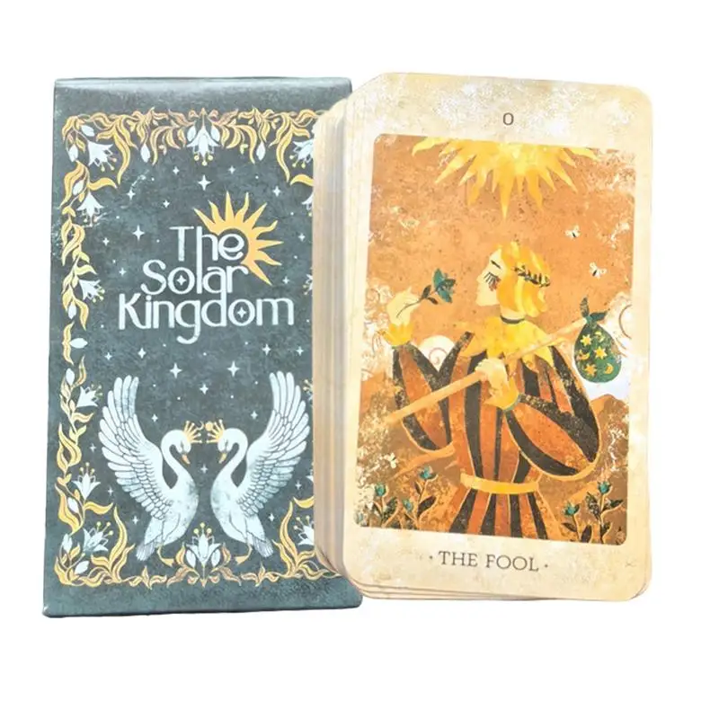 78-Card Deck Tarot Cards  Psychological Oracle Mysterious Divination Card Insightful Strategic Board Game Divination Tools