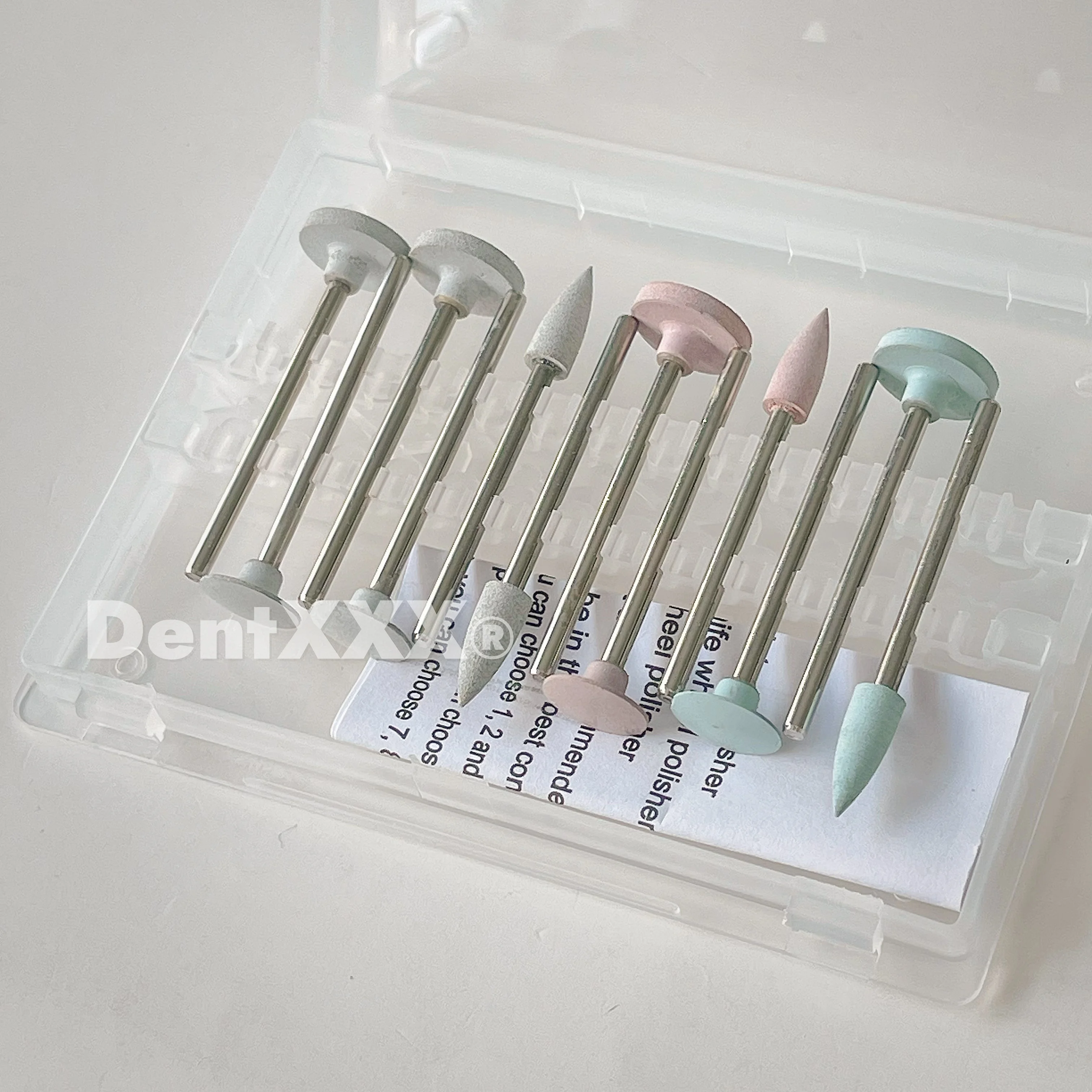 Fotografia 4: Kit de Cabeçotes de Polimento Flexíveis de Silicone 12PCS/B5G2 HP0312 Ferramentas de Polimento de Alto Brilho
