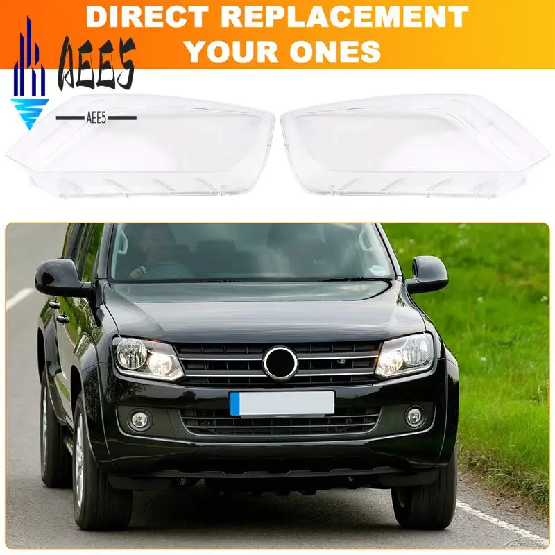 

AEE5-для VW Amarok 2011-2022 крышка фары абажур корпус фары прозрачный чехол для абажура объектив