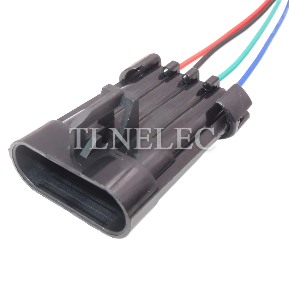 4 Pin Way Car Oxygen Sensor Sealed Connector with Wires Automotive Male Female Wiring Cable Sockets 12162144 12162102