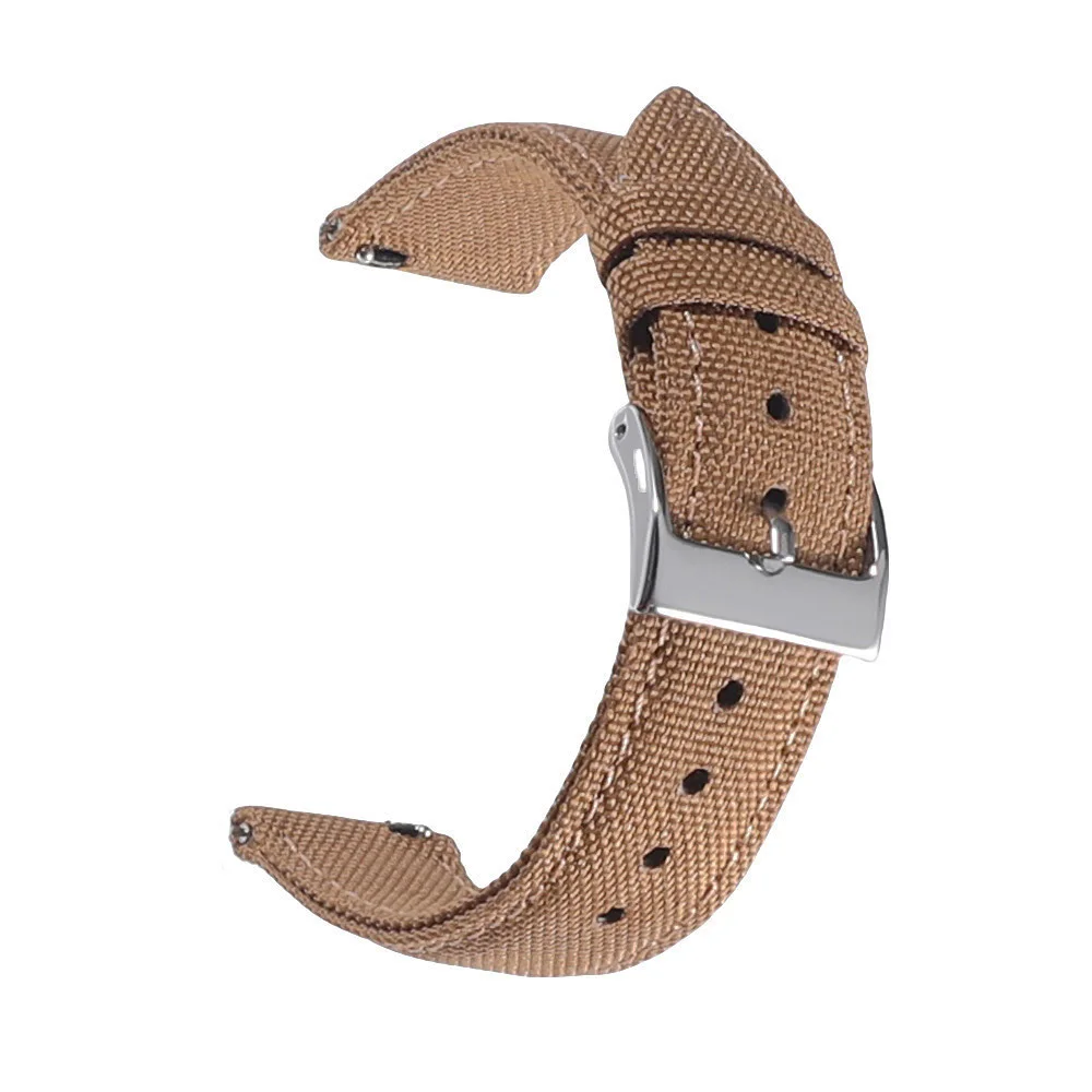Waterdichte Zeildoek Horlogeband Quick Release Horlogeband 18mm 19mm 20mm 21mm 22mm 24mm Nylon Horlogeband voor Blancpain voor Omega