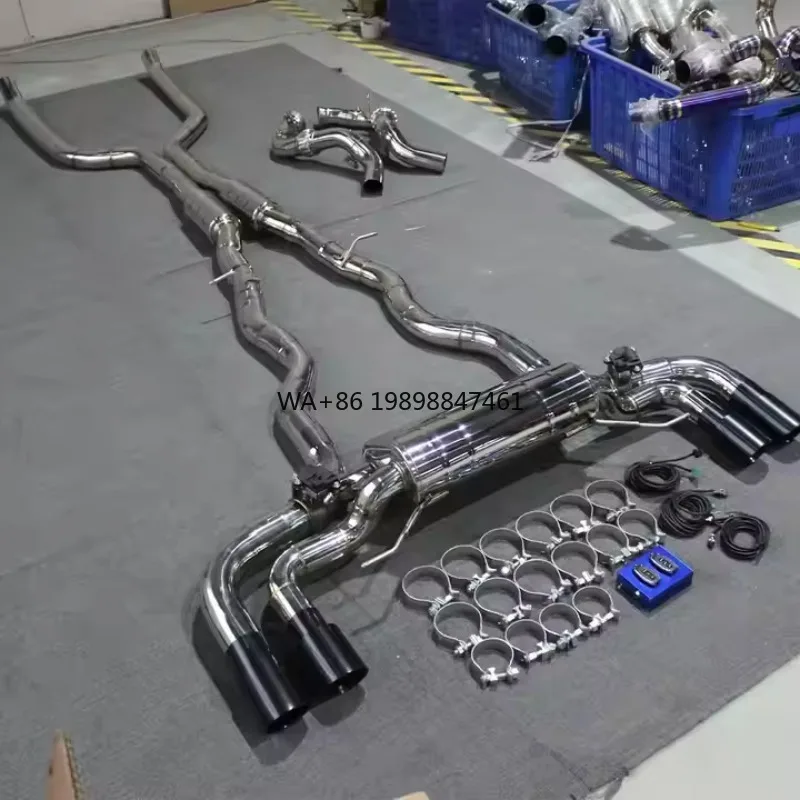 

For BMW M8 COUPE 4.4T 2017-2023 Two-Door Car Performance Valve Exhaust Pipes Stainless Steel Catback System Muffler Engine