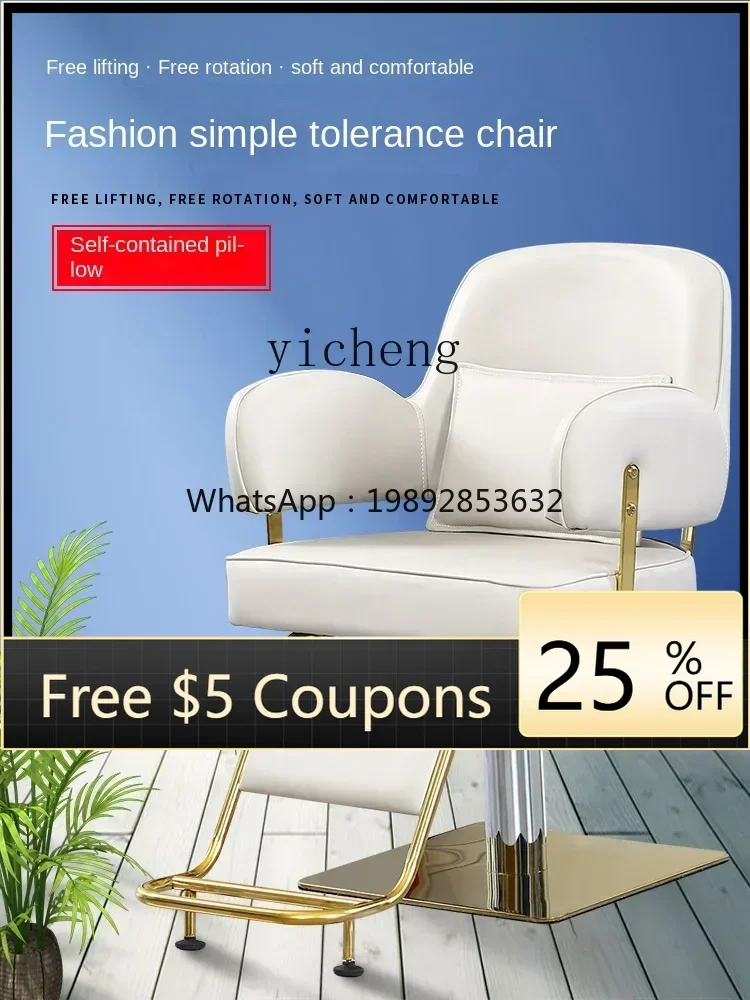 LYY  Hair Salon Chair Hair Cutting Chair Salon Special Furniture