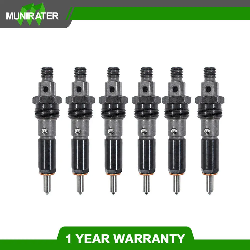 

SET OF 6 pcs 50hp FUEL INJECTORS For 89-93 Dodge 5.9L 6BT Diesel Engeine