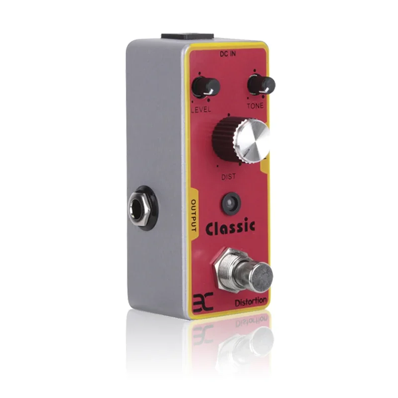 ENO TC15 Classic Distortion Guitar Effect Pedal High Gain Distortion with Powerful Mid Frequency with Connecting Wires