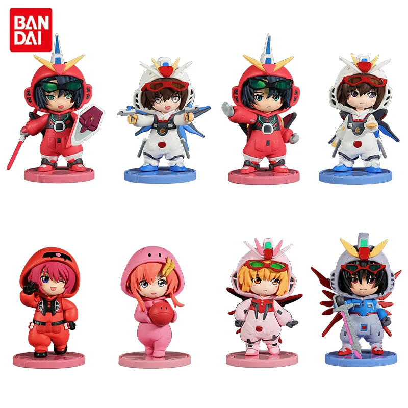 

Bandai Original Pajamars Series GUNDAM SEED DESTINY Kira Yamato Cagalli Yula Athha Lacus Clyne Action Figure Model MOBILE SUIT