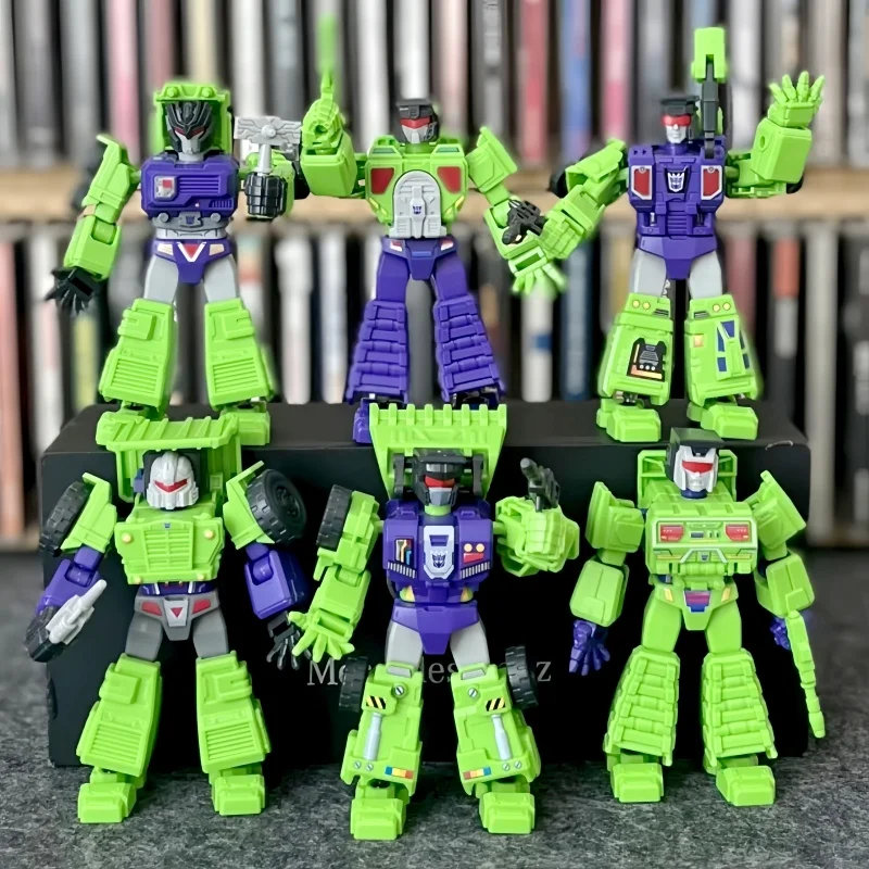 Blokees Transformers Galaxy Version 234 Constructicons Series Digging Tiger Team Figurka akcji Statuetka Model Kolekcja Prezenty