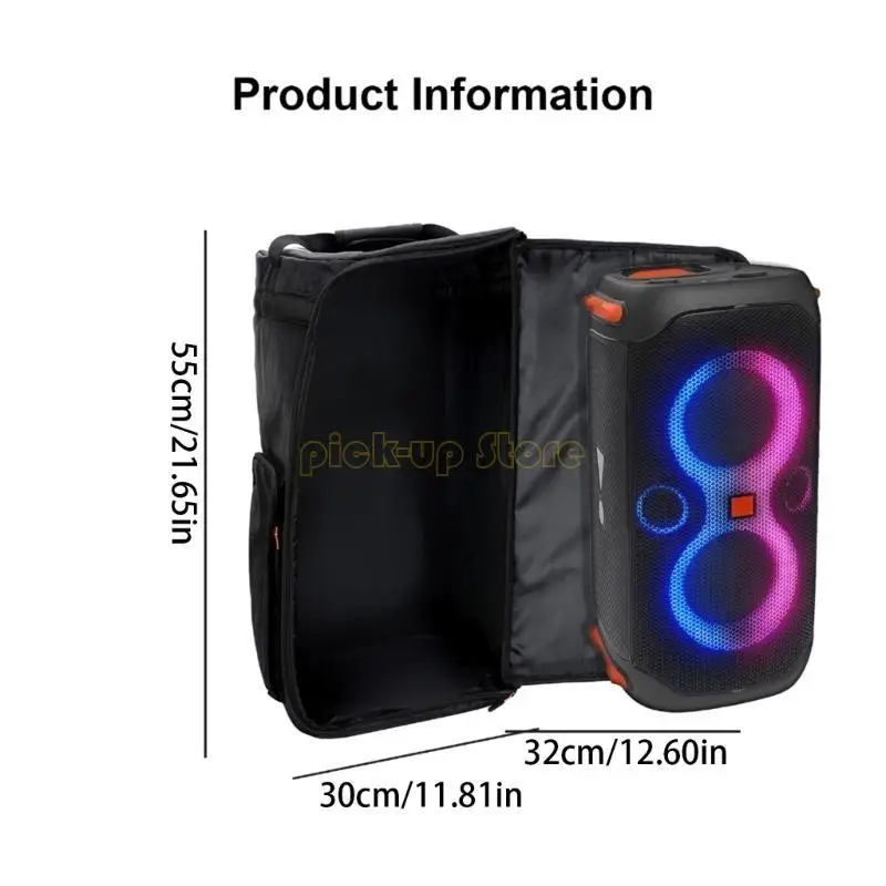 Mochilas altavoces estuche viajes Q5WA para club 120 altavoces seguros y elegantes