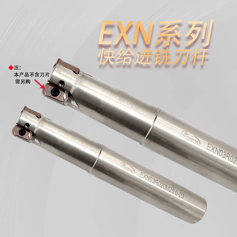 EXN03R TXN03R Series Fast-Feed Double-Sided Milling Holder For LNMU0303 LNMU0303ZER Carbide Inserts CNC Face Milling Cutter