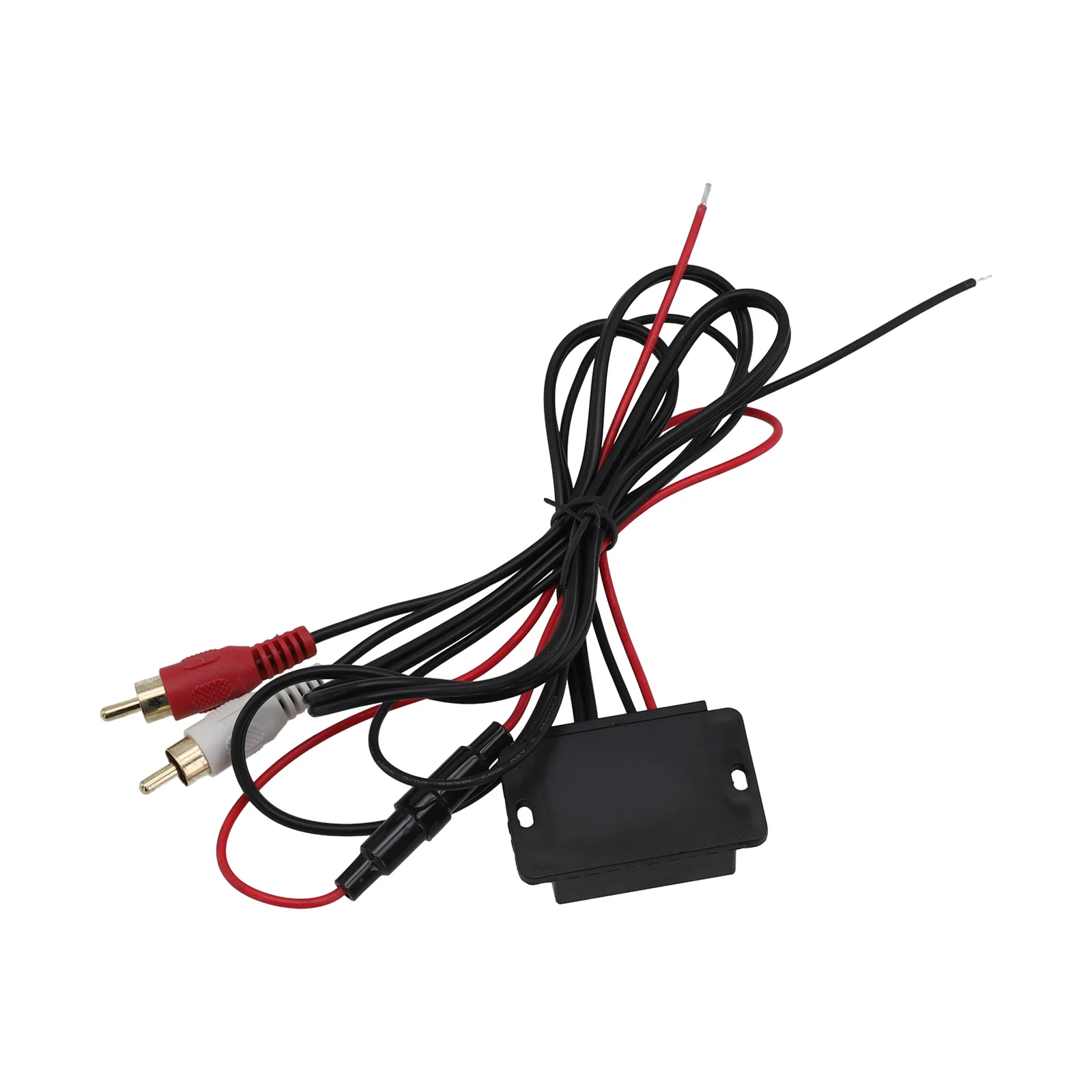 Bluetooth V4.0 DC12-24V Car Aux Adapter BT Music Receiver Module Kit 2 RCA Input Audio Cable Audio 5.0 Audio Cable