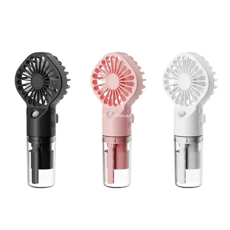 Handheld Misting Fan Water Fan Mini Pocket Fan for Indoor Outdoor Dropship