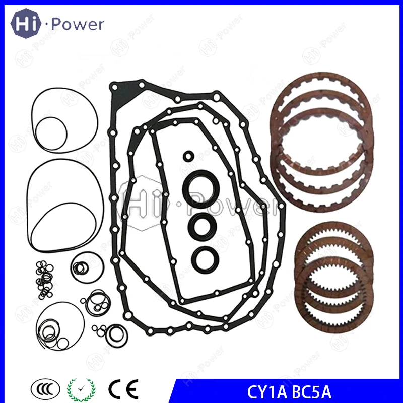 

CY1A BC5A CR1 Ремкомплект для капитального ремонта сцепления автоматической коробки передач Фрикционная пластина для HONDA ACCORD BC5A CVT Комплект уплотнений диска коробки передач