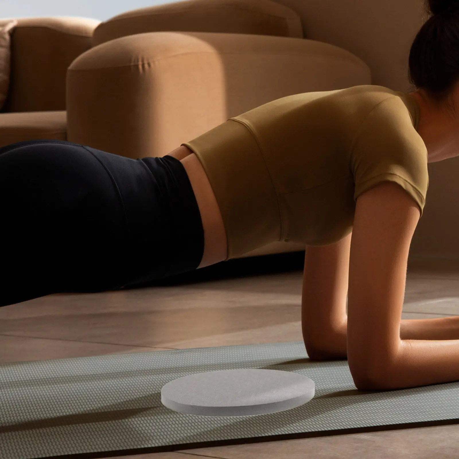 

2Pcs Yoga Knee Elbow Pads Pilates Cushion Non Slip Balance Pad Kneeling Mat Fitness Workout Exercise Pad Yoga Pads