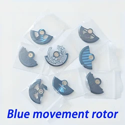 Mod High Quality NH35 Rotor Blue NH36 Rotor Watch Movement Rotor Replacement
