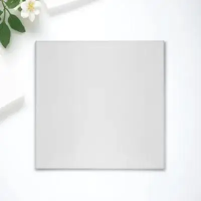 

Artist Stretched Canvas Cotton Wood Oil Painting Canvas 20x20cm Square Panel Ideal for Acrylic Gouache Oil Painting