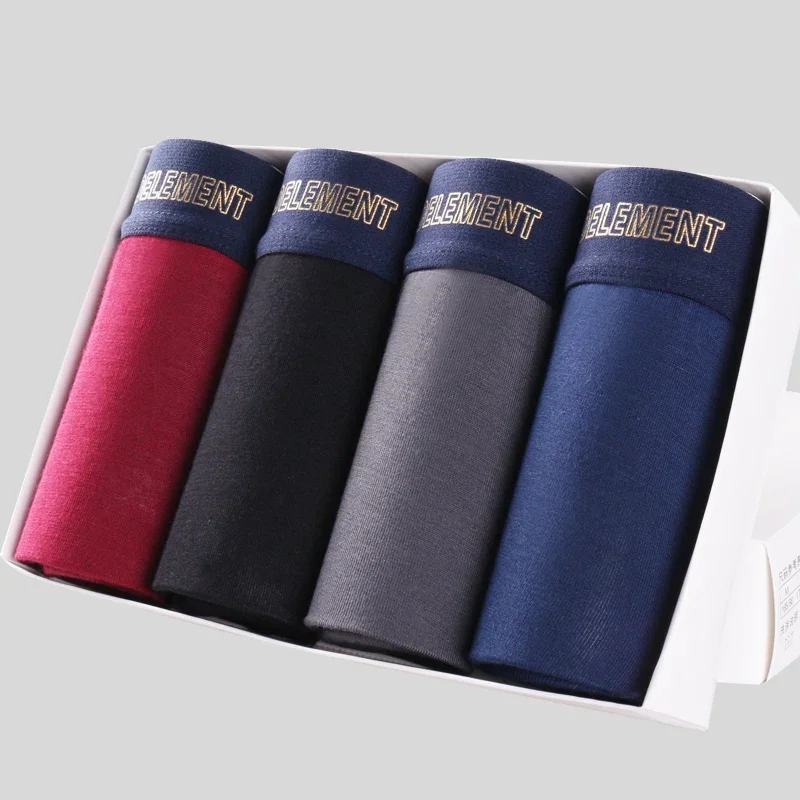 

Мужские трусы (5 шт.): тонкие и дышащие, боксеры для весны/лета, удобные, однотонные боксеры со средней посадкой, молодежные трусы для мальчиков.