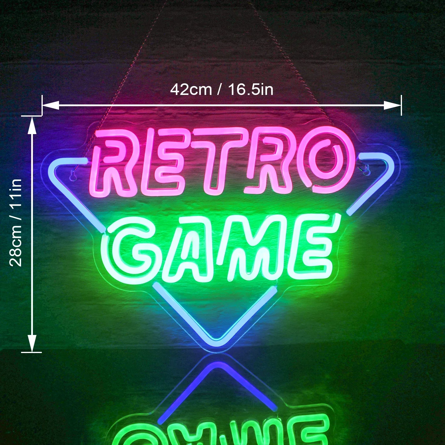 NONE LED Spiel Zimmer Neon Zeichen Wand Dekor USB Powered Acryl Für Gaming Beleuchtung Schlafzimmer Nacht Wand Dekor Gamer Party Geburtstag Geschenk 4