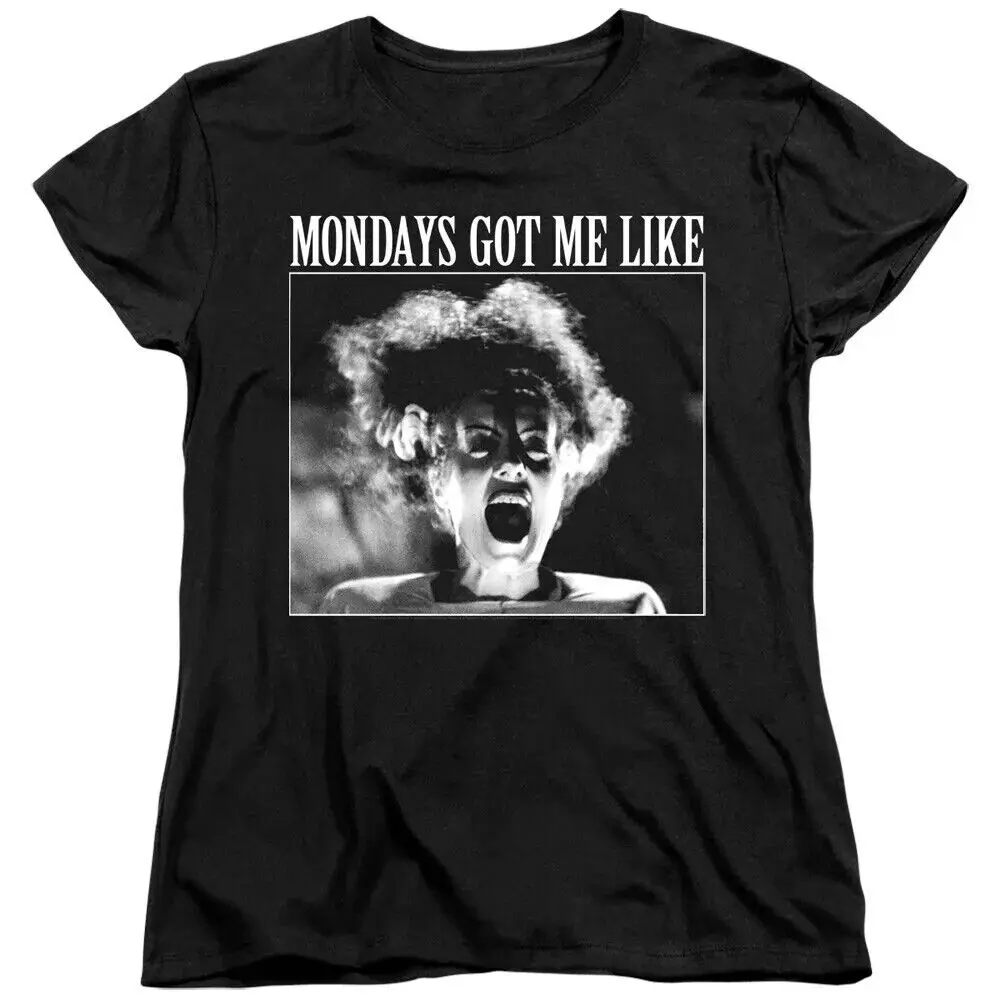 

Bride Of Frankenstein "Mondays" Women's T-Shirt