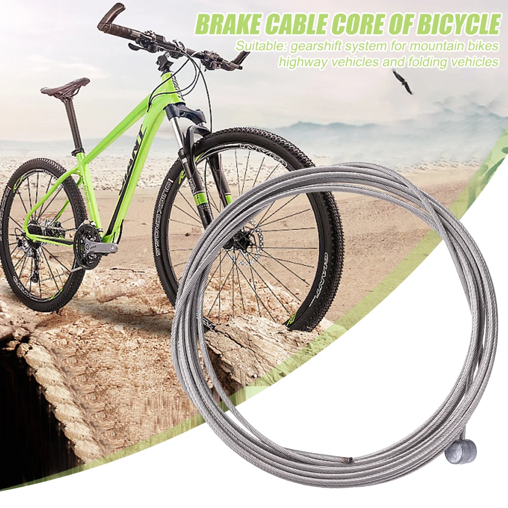 2.3m Mountain Road Bicycle Brake Line Stainless Steel Inner Brake Shift Cable MTB Bike Speed Wire Shifter Gear Derailleur Wire