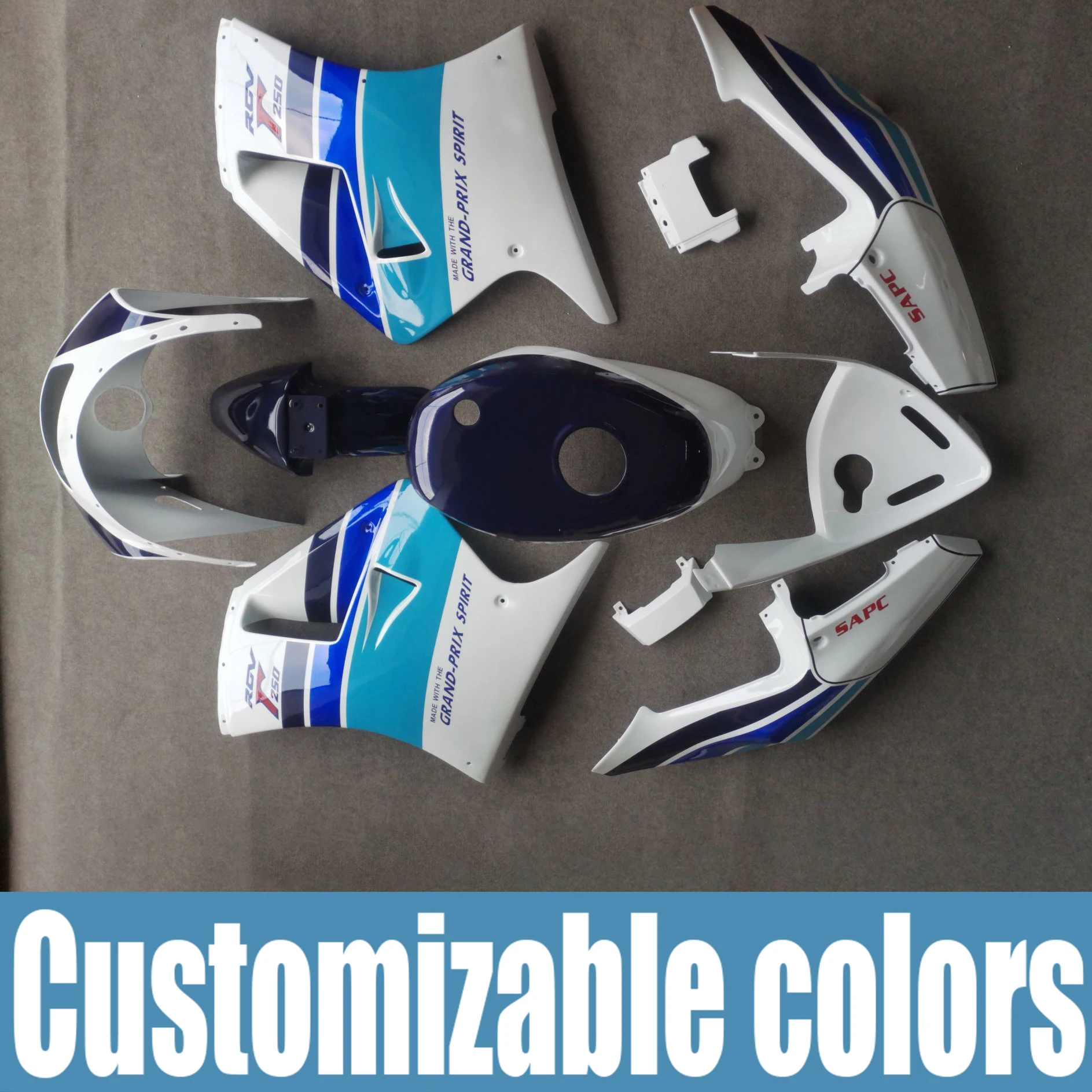 Fit For SUZUKI 1988 - 1989 RGV250 VJ21 Motorcycle Accessories Fairing Set ABS Bodywork Panel kit RGV 250 VJ 21 88 89