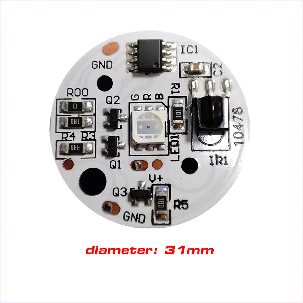 Imagem -02 - Gradiente Colorido Led Rgb Luz Board Entrada de Alimentação Usb Gradiente Colorido Preto ou Branco 1m Switch Cabo e Controle Remoto dc 5v Par