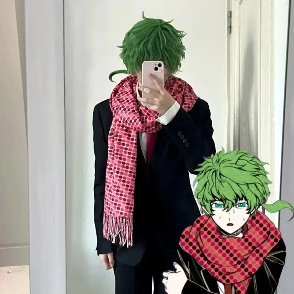 game-your-turn-to-die-tsukimi-shin-hinata-satsuki-Echarpe-de-cosplay-unisexe-en-coton-foulard-costume-d'halloween-chales-Echarpes-d'automne