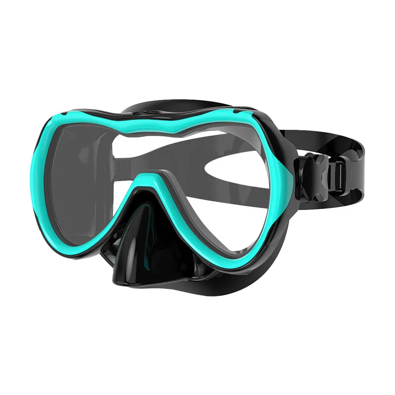 Anti-fog Lightweight Waterproof Diving Mask for Men and Women with Tempered Glass Lens All Seasons