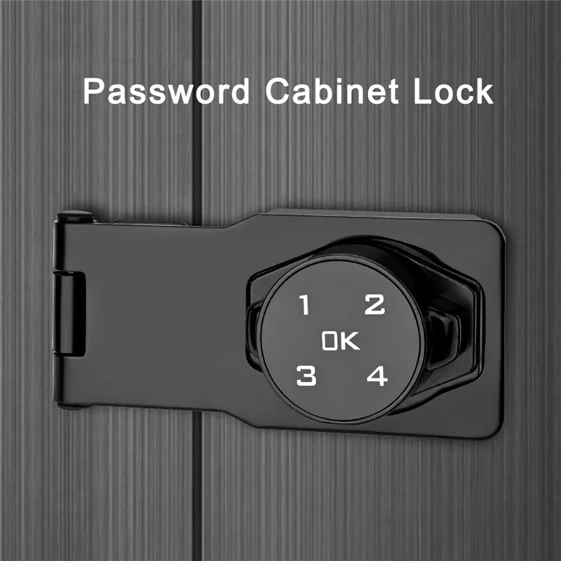 

AAAEL-Door Lock Push-Pull Lock Applicable Tocard Cabinet Door Fordocument Theft Prevention Applicable Tolocker Andrefrigerator D