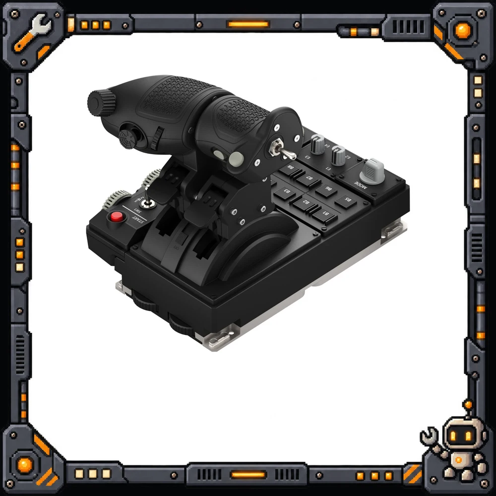 WINWING Ursa Minor Fighter Throttle Flight Simulator Controller Accessory for PC Aircraft Simulation Gaming