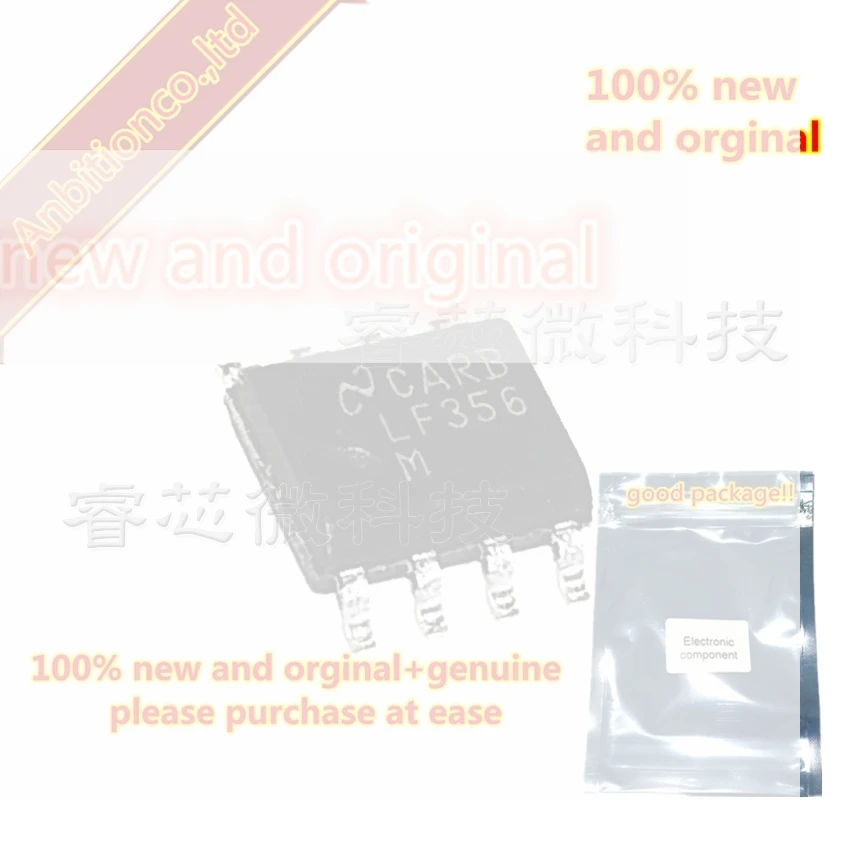 10pcs 100% new original LF356MX LF356M LF356 SOP-8 JFET Input Operational Amplifiers in stock connection