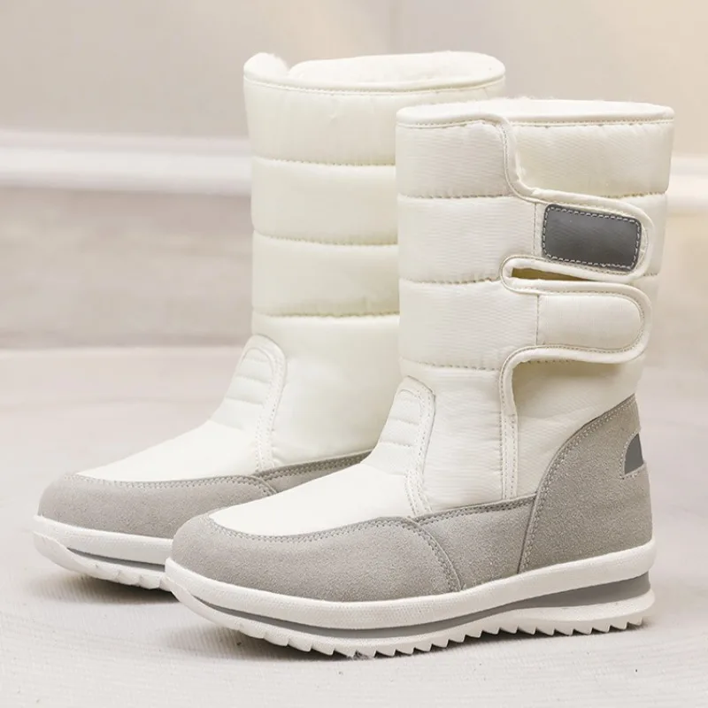 Winter Women's Boots Thickened Plush Warm Snow Boots Winter High-top Cotton Shoes Outdor Non-slip Platform Boots Botas Feminina